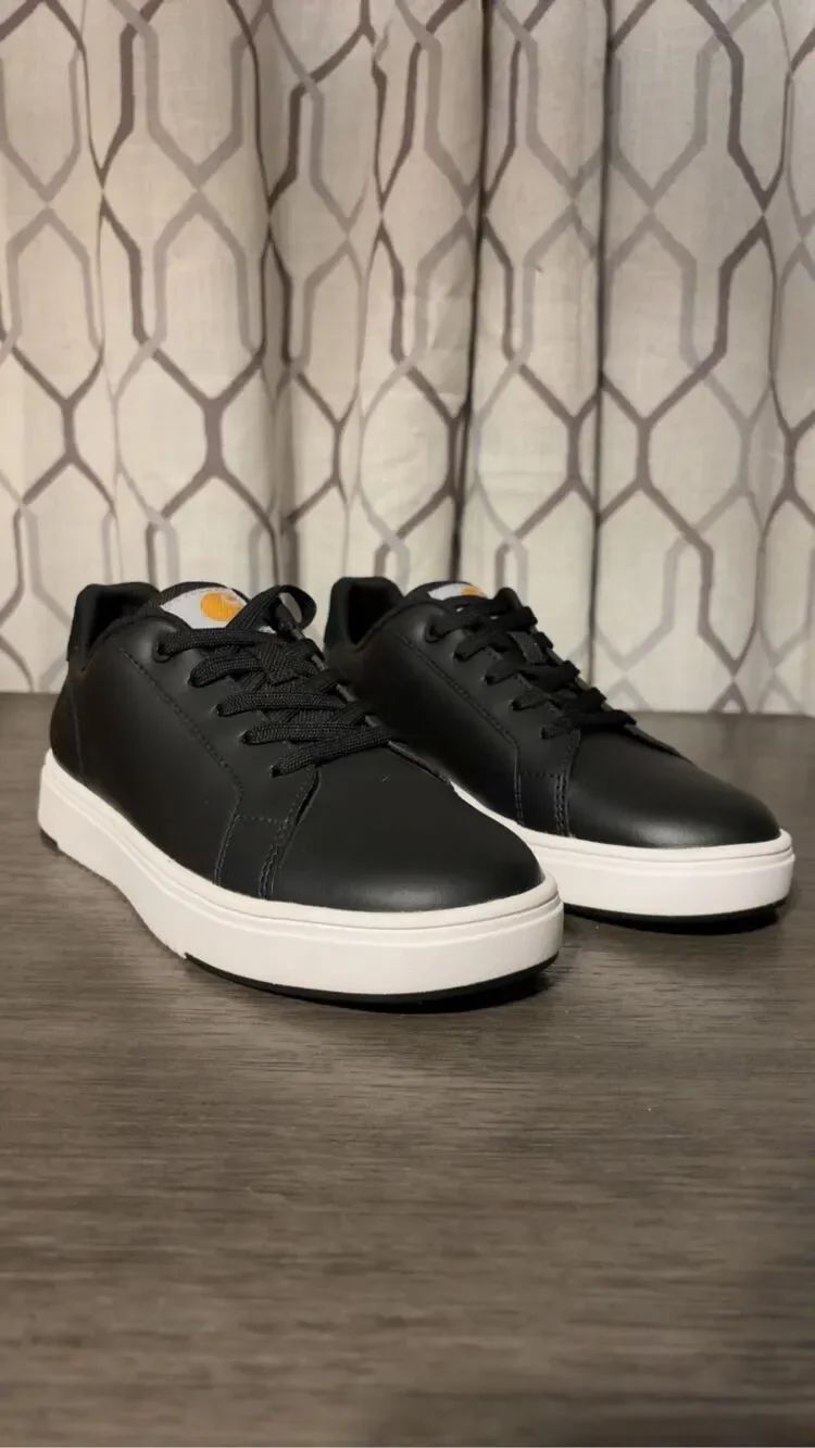 Carhartt Detroit Leather Sneaker Black Women’s Size 7.5M FC2171-W